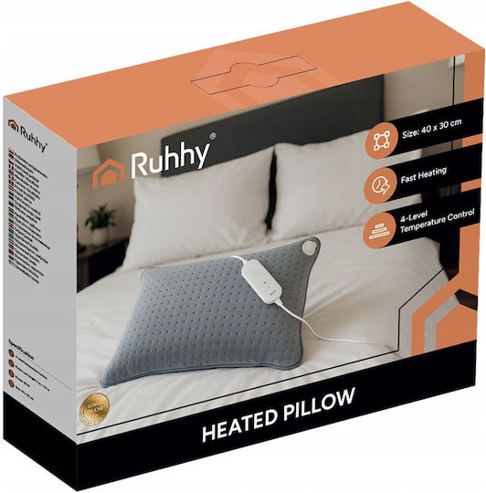 Ruhhy Pillow Heating Pad Gray 40x30cm