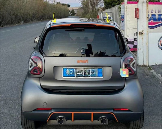 Motordrome Αεροτομή Πορτ Μπαγκάζ από Πλαστικό Smart ForTwo