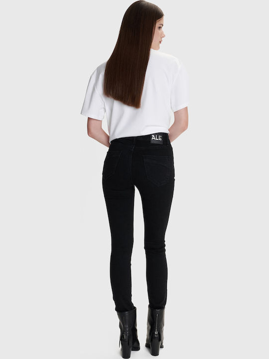 Γυναικείο Jean Παντελόνι σε Slim Εφαρμογή Μαύρο