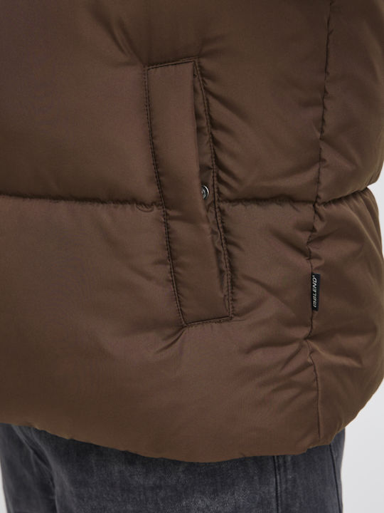 Зимно Яке Puffer Кафяво