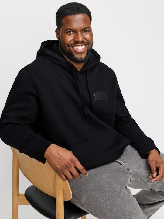 Sweatshirt mit Kapuze Schwarz