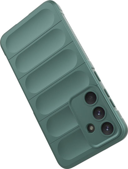 Techsuit Umschlag Rückseite Silikon Grün (Galaxy S25 FE)