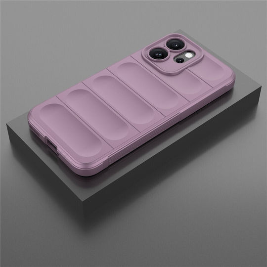 Techsuit Back Cover Silicon Violet (Oppo Reno14F)