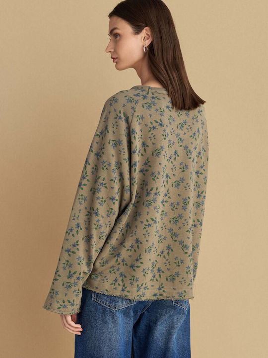Damen Sweatshirt Green
