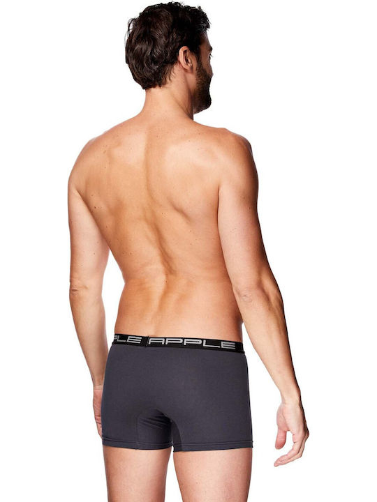 Мъжки боксерки Black/Anthracite 2Опаковка