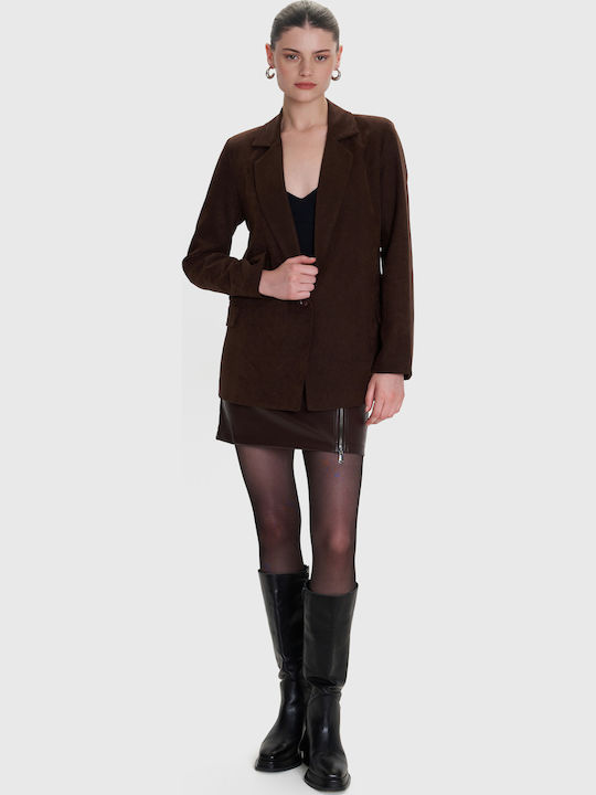 ALE - The Non Usual Casual Damen Blazer Brown