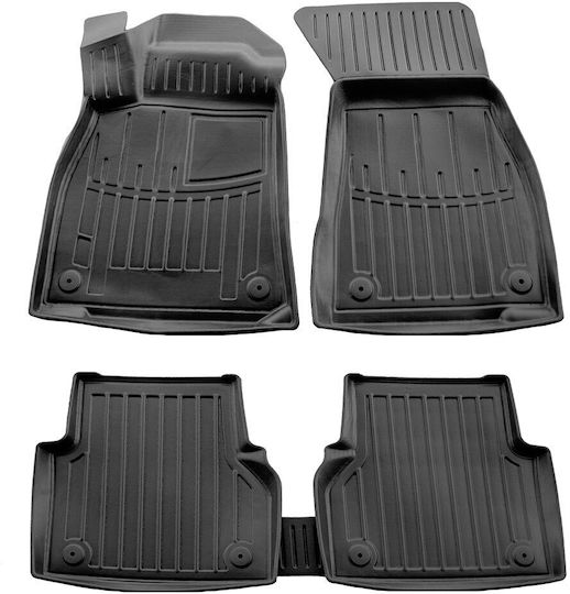 Umbrella Set Covorașe Față și Spate 4buc din Furtun pentru Citroen C8 Audi A6 2018+ Negre