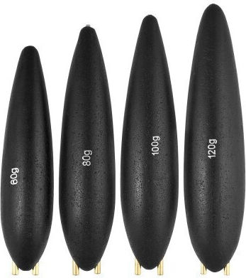 Set Plute Pentru Pescuit Somn K170795s 4 Bucăți Set 60g 80g 100g 120g