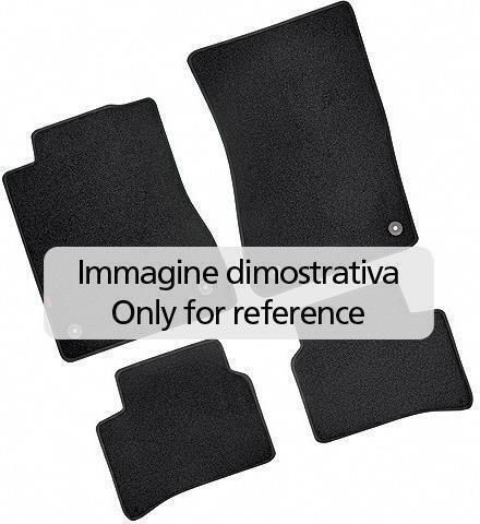 Lampa Set of Front and Rear Mats 4pcs for Fiat 500L BMW X1 2021+ Black