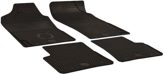 Umbrella Set Covorașe Față și Spate 4buc din Furtun pentru Peugeot 206 Negre