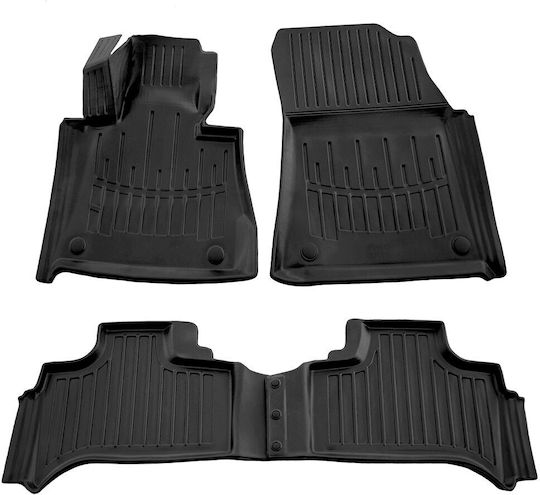 Umbrella Set Covorașe Față și Spate 2buc din Furtun pentru BMW X5 / E53 1999-2006 Negre