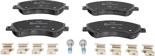 Vw Amarok 2h S1b Ate 13046038602 Brake Pads