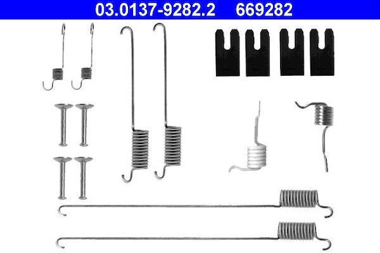 Set de accesorii pentru placute de frana Land Rover Freelander Ln Ate 03013792822