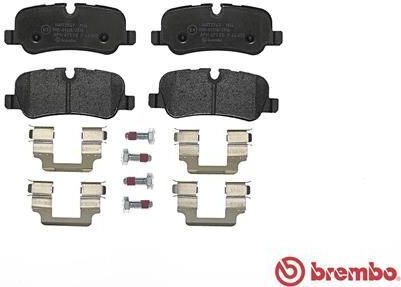 Brembo Спирачна накладка Задни за Land Rover Откриване