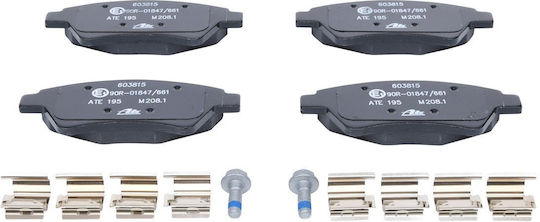 Brake Pads Renault Grand Sc�nic Ii Jm0 1 Ate 13046038152