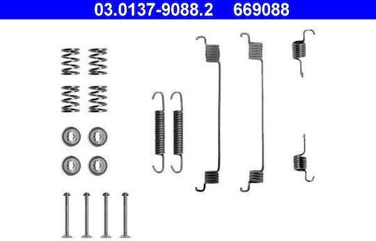 Комплект аксесоари за спирачни накладки Dacia Logan Ls Ate 03013790882