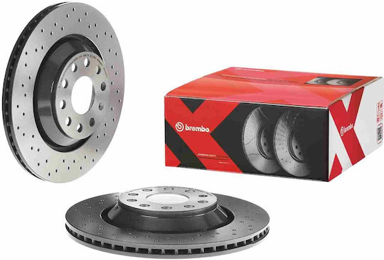 Диск за спирачки Audi A3 8p1 Brembo 09.a200.1x