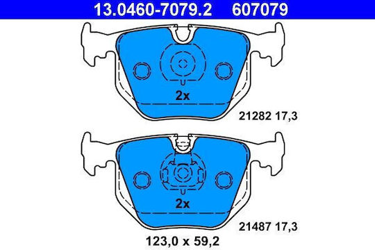 Bmw 3 E46 Ate 13046070792 Brake Pads