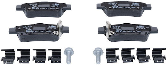 Brake Pads Honda Cr-v Ii Rd Ate 13046057542