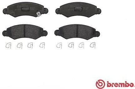 Brembo Plăcuță de frână Spate pentru Suzuki Ignis