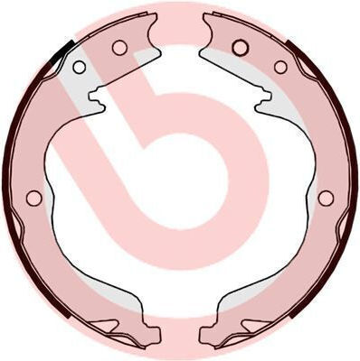 Bremsbelag-Set Citroen C-crosser Ep Brembo S61542
