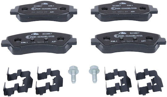 Brake Pads Citroen C-elysee Ate 13046038672