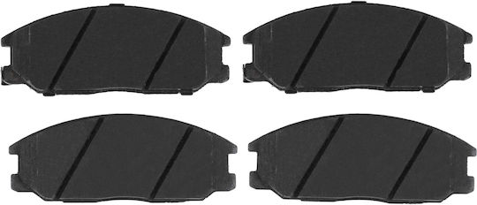 Front Brake Pad Set Trw Daewoo Hyundai Nissan Ssangyong 58mm Height 149mm Width 17.4mm Thickness
