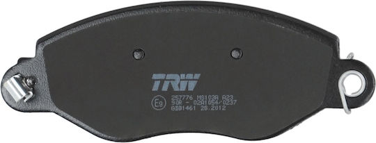 Front Brake Pads Set Trw Ford Transit 2.0d/2.4d 01.00-05.06 Caliper Bolt Supplements Height 64.2mm Width 168.5mm Thickness 18.4mm
