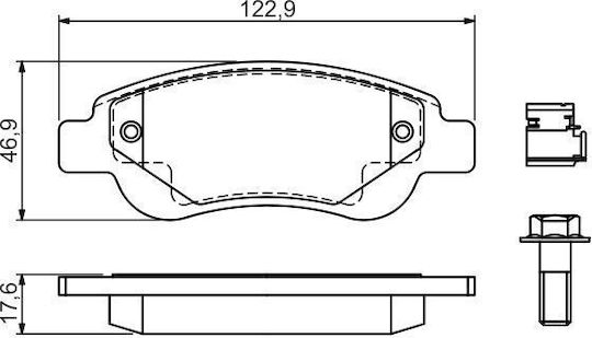 Bosch Disc Brake Pad Set