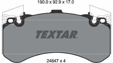 Textar Disc Brake Pad Set