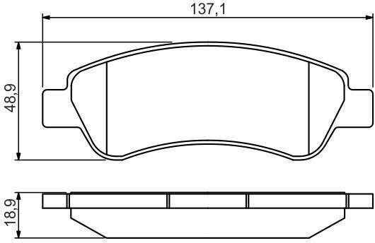 Bosch Disc Brake Pad Set