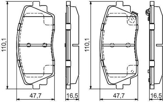 Bosch Disc Brake Pad Set