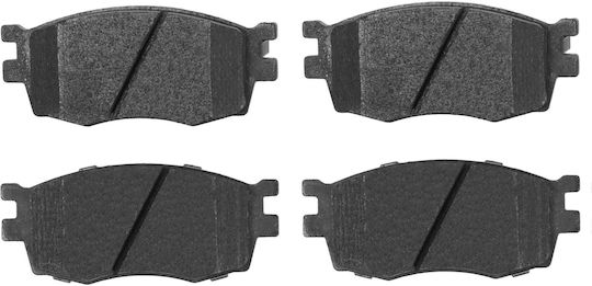 Front Brake Pads Set Trw Automotive Hyundai Accent Iii I20 I Kia Rio Ii 1.2-1.6 Height 56.0 Mm Width 129.8 Mm Thickness 17.7 Mm