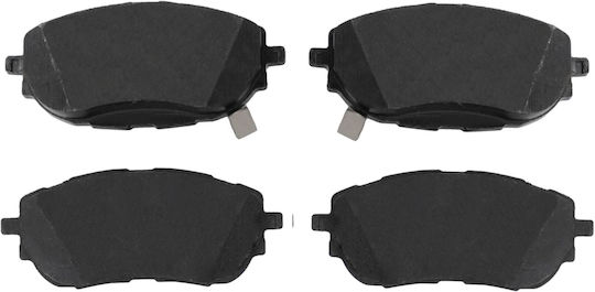 Front Disc Brake Pads Set Trw Automotive for Toyota Auris Corolla 1.2-1.8h 10.12-08.19 Height 57.1mm Width 134.2mm Thickness 18.6mm