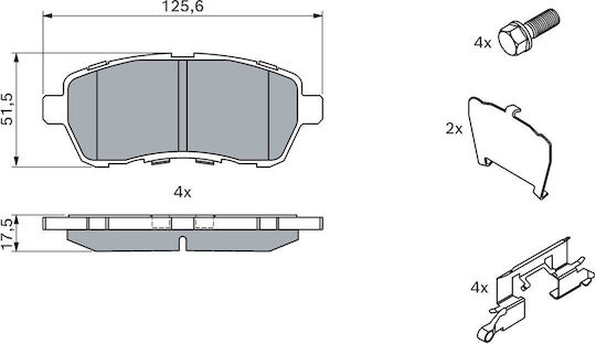 Bosch Disc Brake Pad Set
