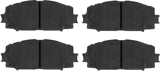 Trw Front Brake Disc Pads Set Toyota Yaris 1.3 1.5 1.5h 08.05 Height 49.6mm Width 122.7mm Thickness 15.5mm