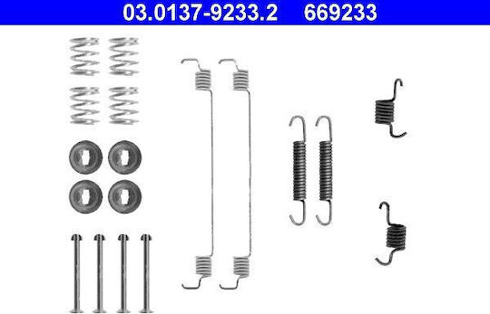 Комплект аксесоари за спирачни накладки Renault Kangoo Kc0 1 Ate 03013792332