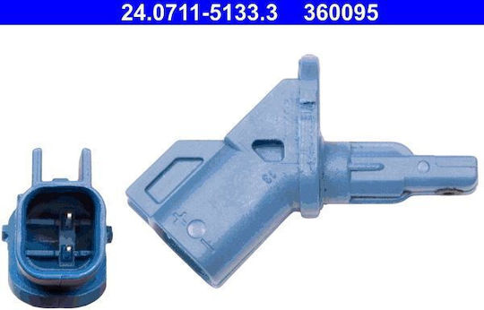 Abs Wheel Sensor Ford C-max Dm2 Ate 24071151333
