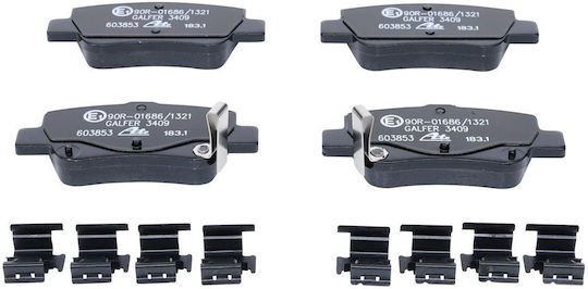Brake Pads Toyota Avensis Combi Zrt27 Adt27 Ate 13046038532