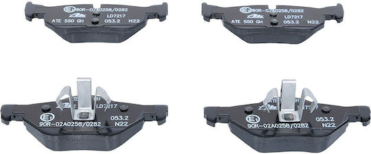 Placute de frana Ate pentru Bmw 1 E81 13047072172