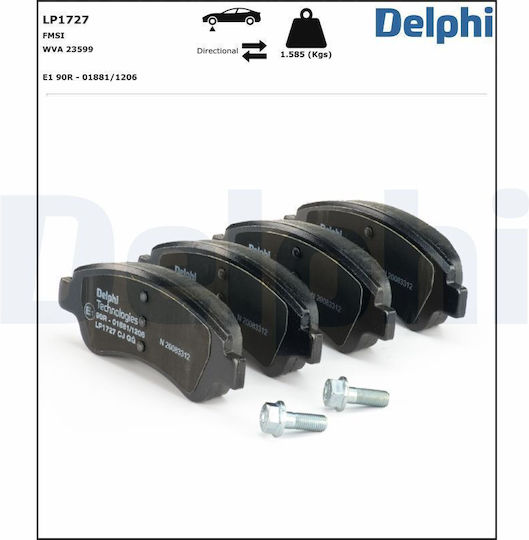 Delphi Σετ Τακάκια