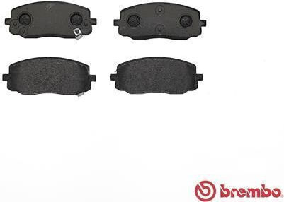 Brembo Brake Pad Rear for Hyundai i10 Kia Picanto