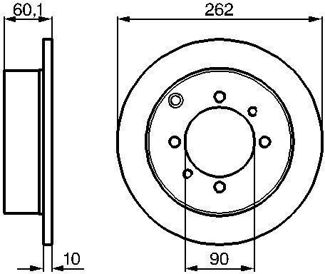 Bosch Brake Disc