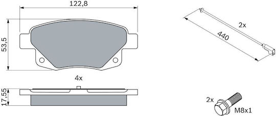 Bosch Disc Brake Pad Set