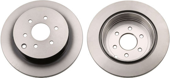 Trw Rear Left and Right Brake Discs Nissan NP300 Navara Pathfinder Iii 2.5d 3.0d 4.0 10.04 Diameter 307.6mm 6 Holes Ventilated