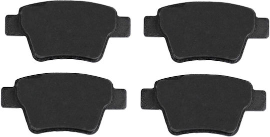 Rear Brake Pad Set Caliper Guide Bolt Supplements Peugeot 207 1.6/1.6d 02.06-01.15 Trw 46.9mm 95.0mm 16.8mm