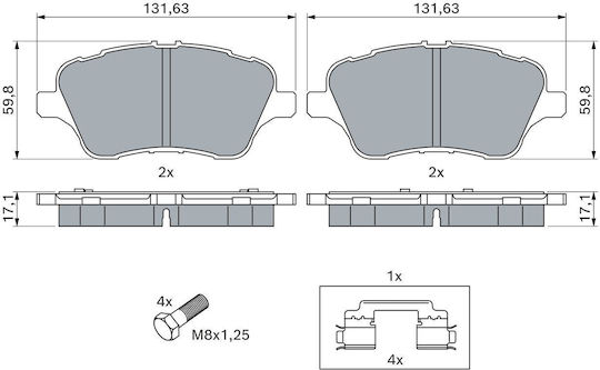 Bosch Disc Brake Pad Set