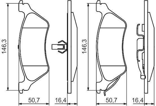 Bosch Disc Brake Pad Set