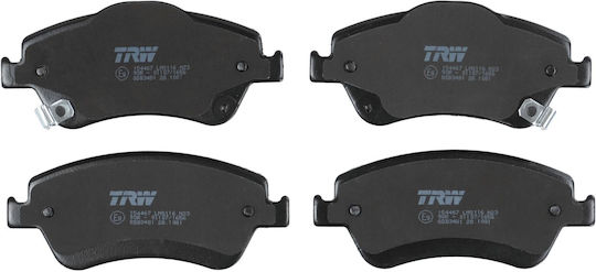 Front Disc Brake Pads Set Trw Automotive Toyota Auris Corolla 1.33-2.2d 10.06-07.14 Height 57.8mm Width 136.8mm Thickness 19mm Wear Sensor Yes