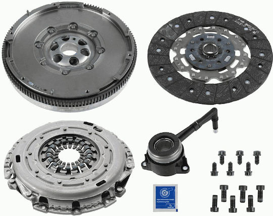 Sachs Clutch Set Clutch Set for Vw Passat Variant 2009-2012 2.0 TDI 1968cc 170hp for Audi TT Kia Roadster Mini Roadster Seat Altea / Leon / Toledo Skoda Octavia / Superb Smart Roadster Volkswagen Golf / Passat CC / Jetta / Touran / Passat Variant